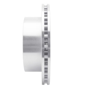 Ford E-350 Club Wagon Brake Rotor (1) - Rear Right - R1 Concepts - Drilled & Slotted - Silver - `99-`07